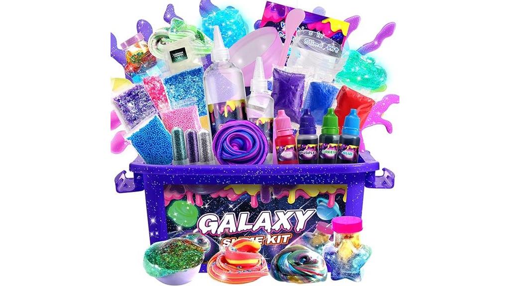 small galaxy slime kit