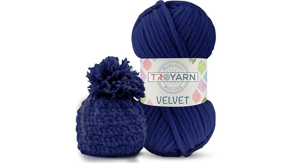 soft chenille yarn 100g