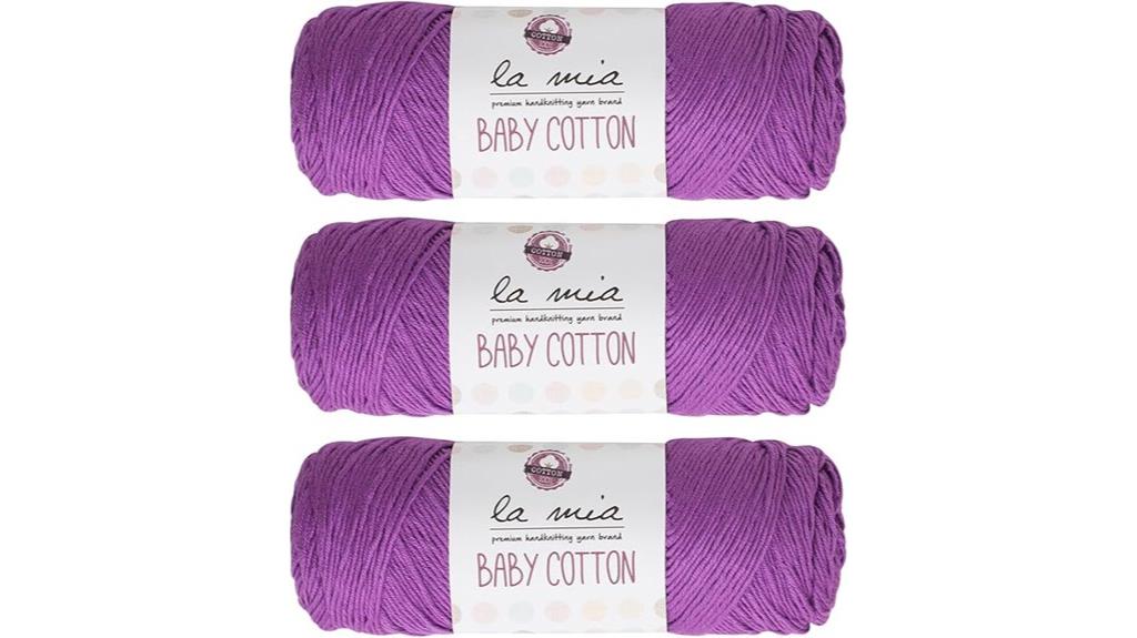 soft cotton yarn bundle