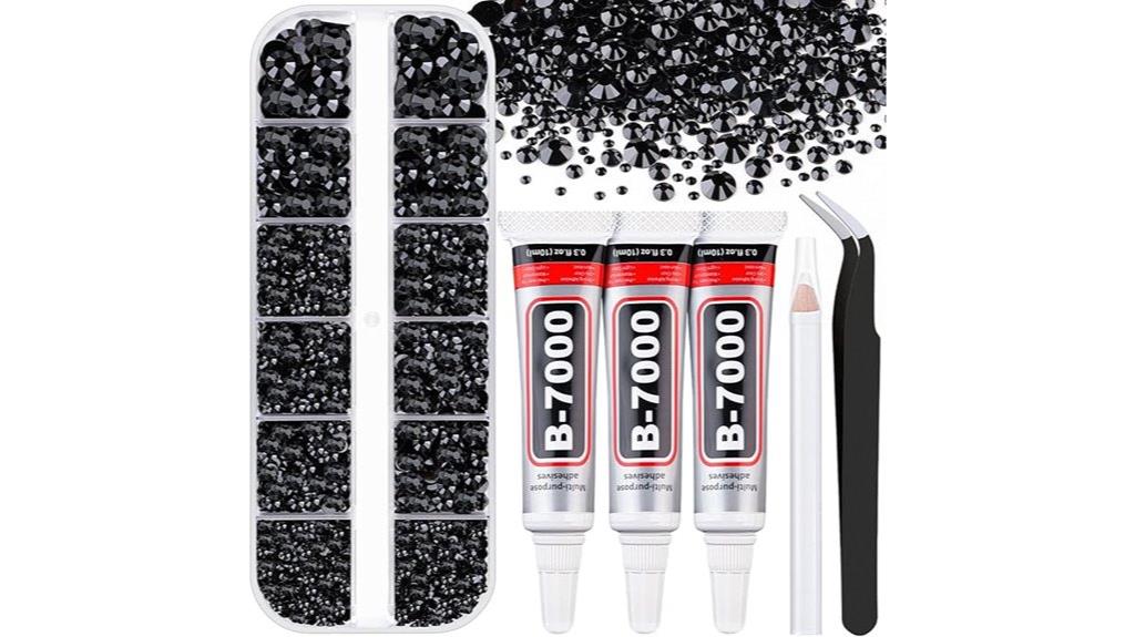 sparkling craft rhinestone adhesive
