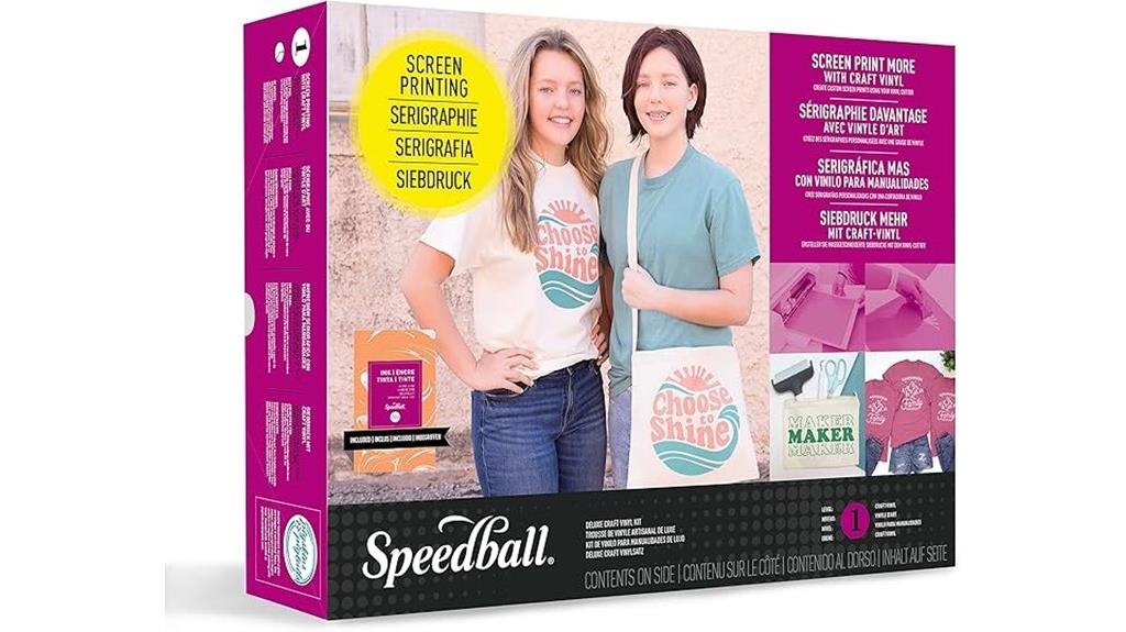 speedball deluxe vinyl kit