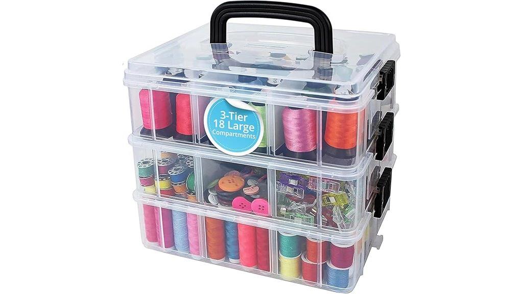 stackable storage container sets