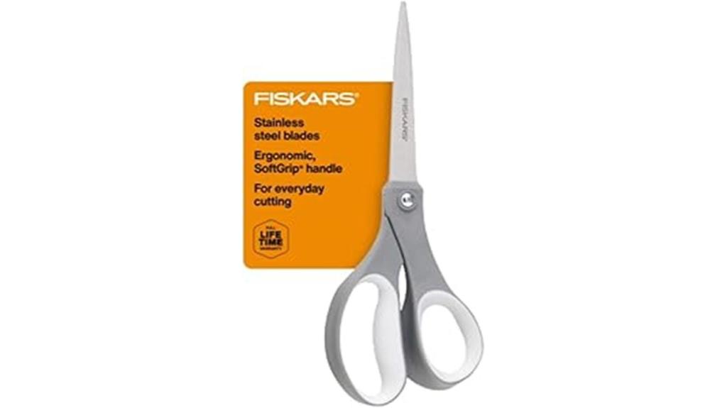 stainless steel ergonomic scissors