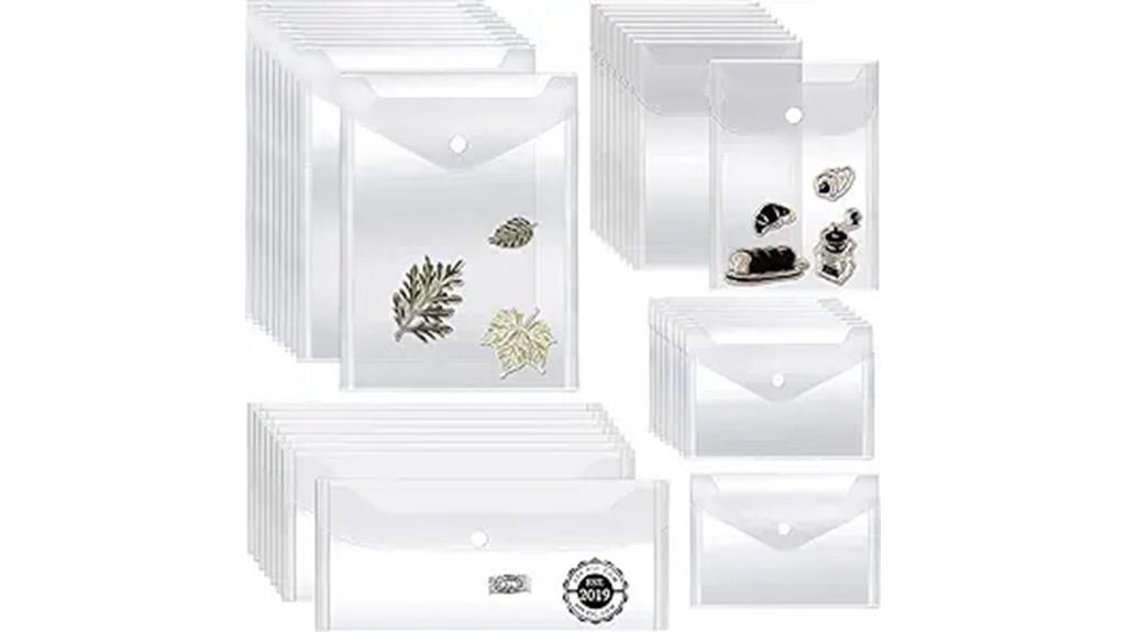 stamp and die storage pockets