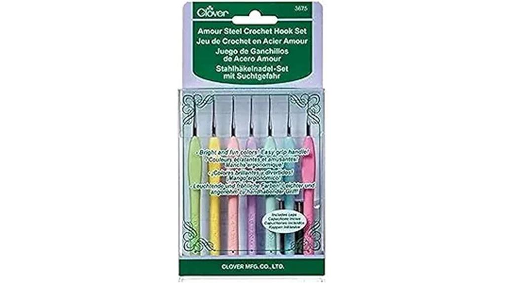 steel crochet hook set