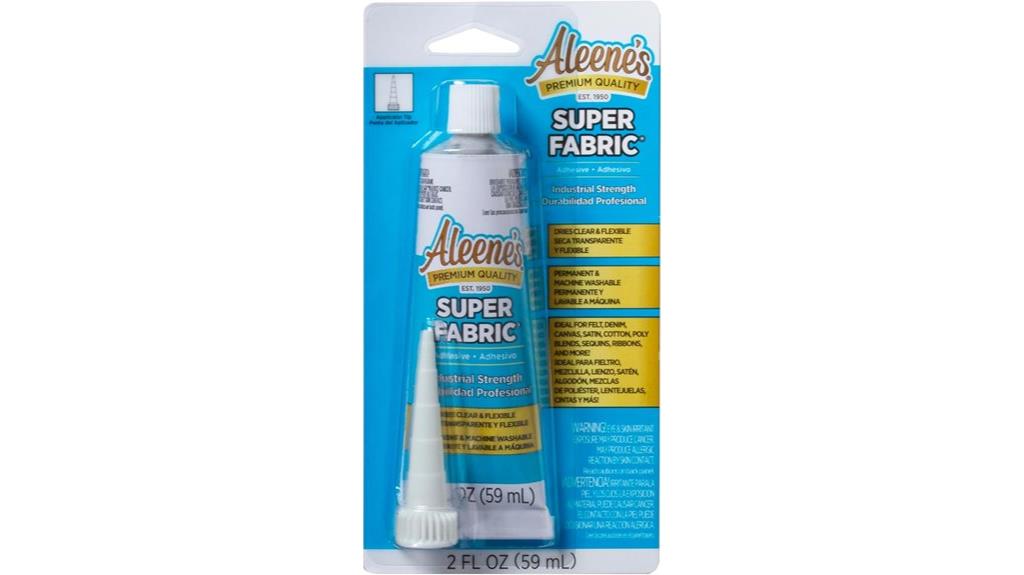 strong fabric adhesive 2 oz