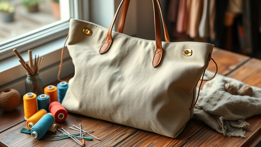 stylish functional craft totes