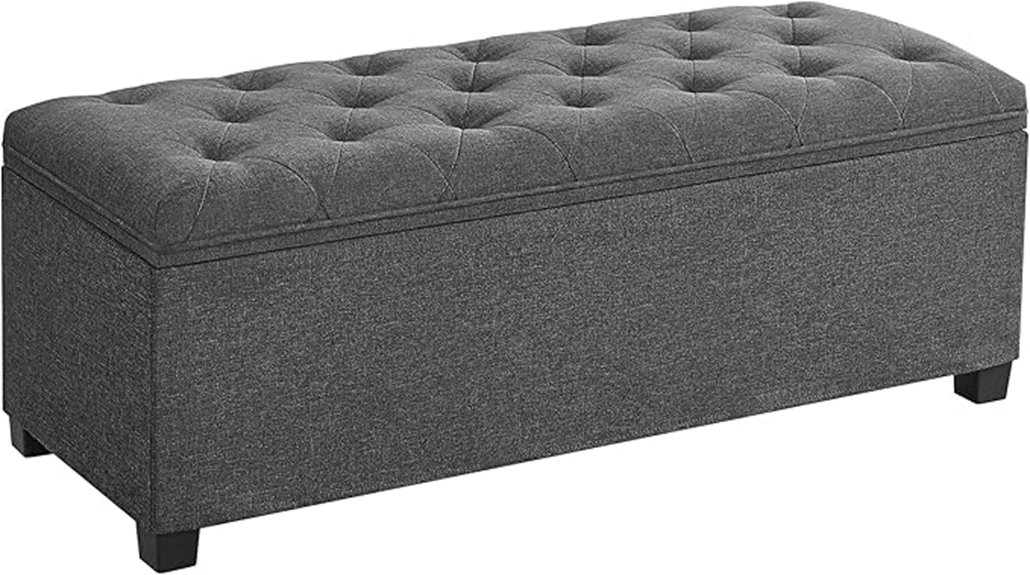 stylish multi purpose storage ottoman