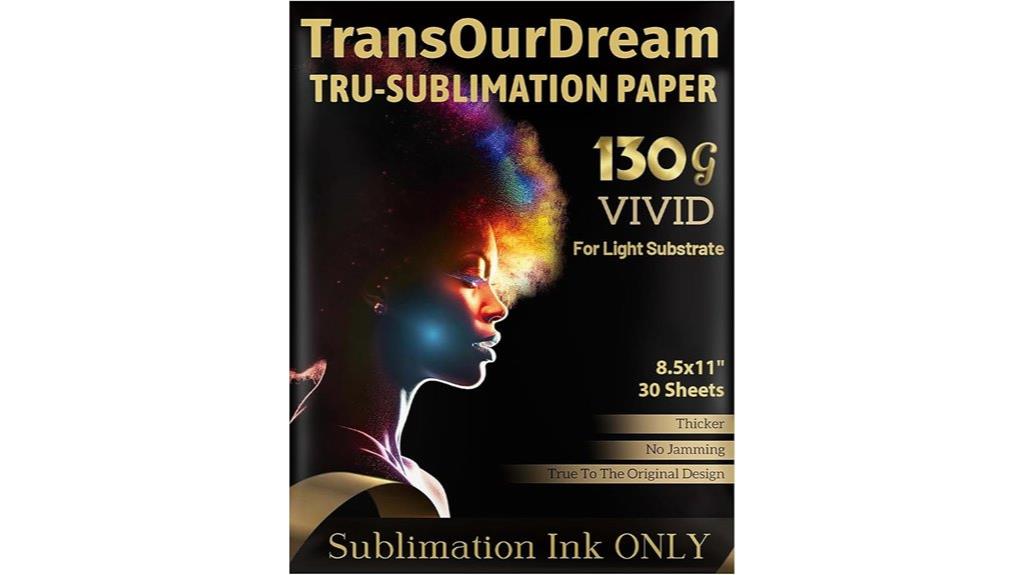 sublimation paper 130g pack