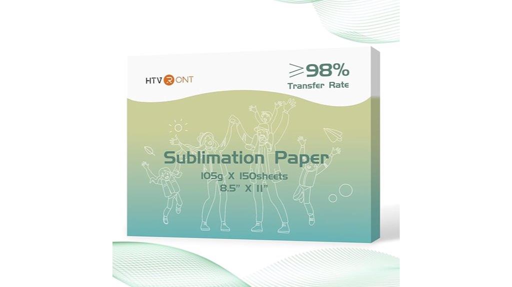 sublimation paper 150 sheets