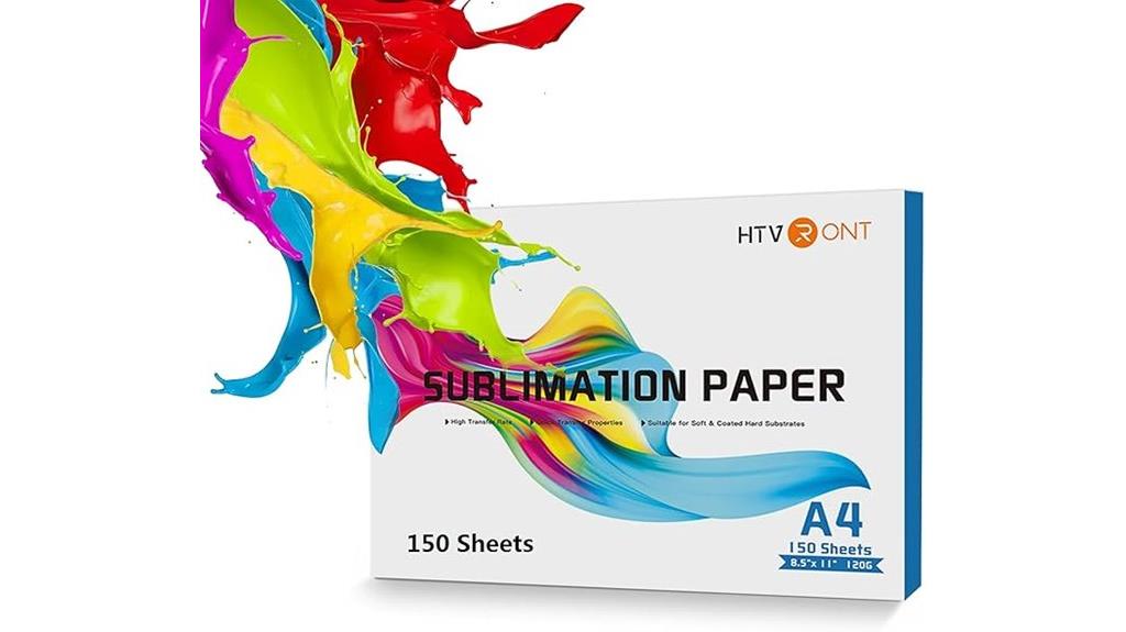 sublimation paper 150 sheets