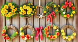 summer wreath craft ideas