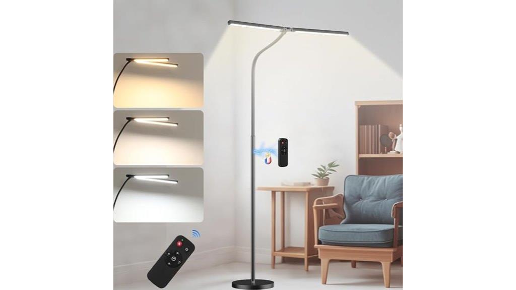 tall office led lamp