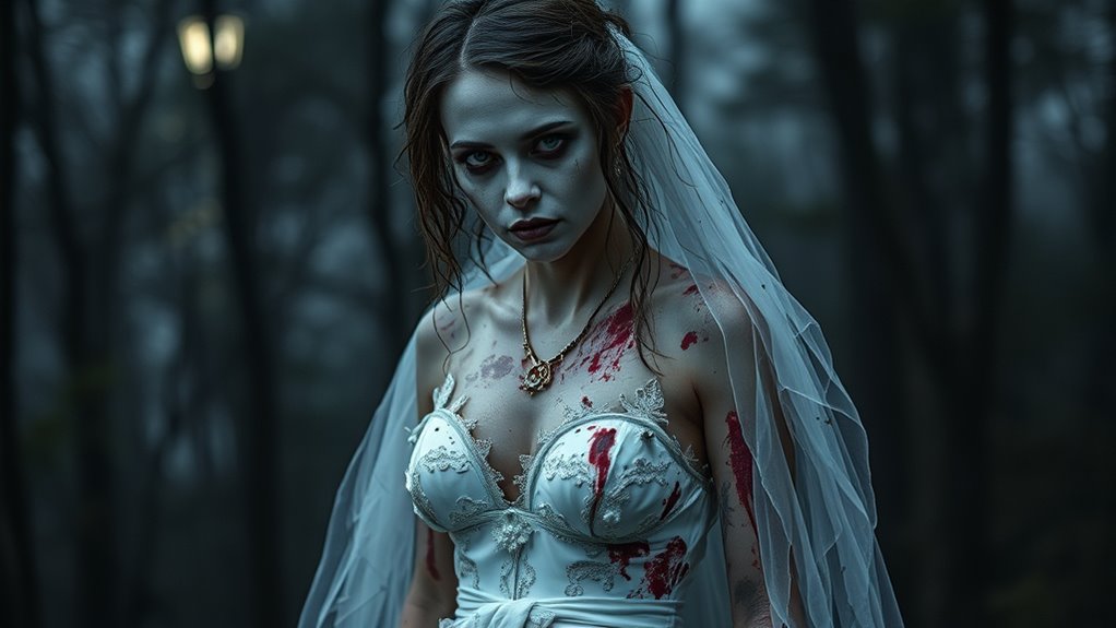 tattered dress haunted elegance
