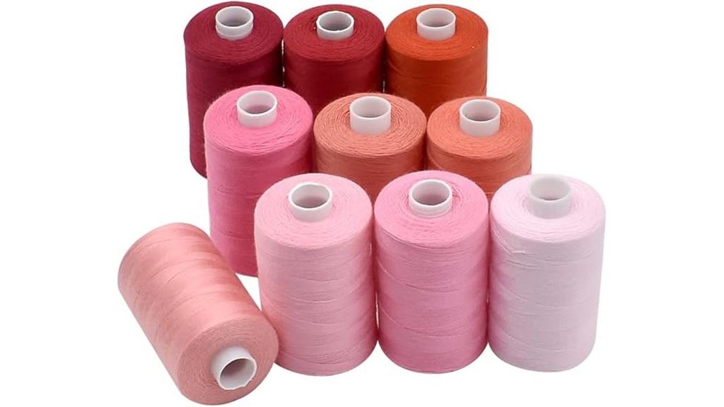 ten color sewing thread set