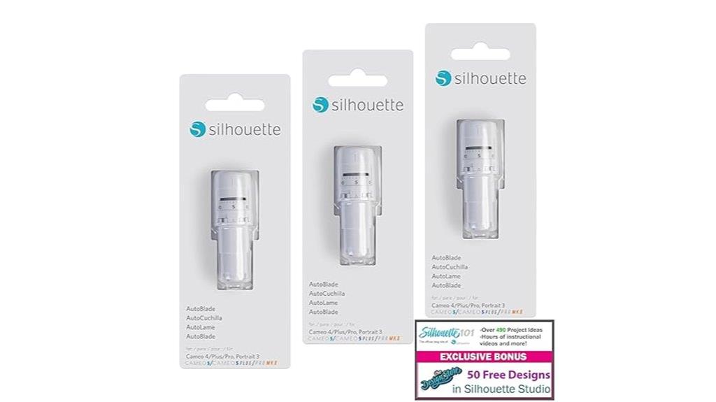 three blade silhouette cutters