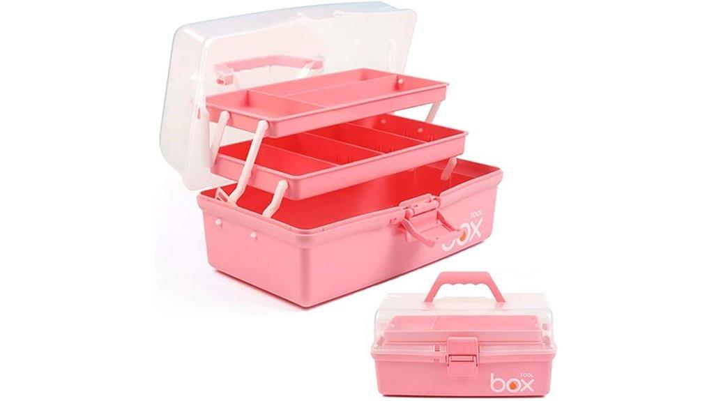 three layer storage organizer