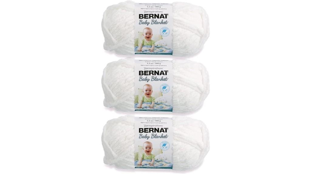 three pack baby yarn