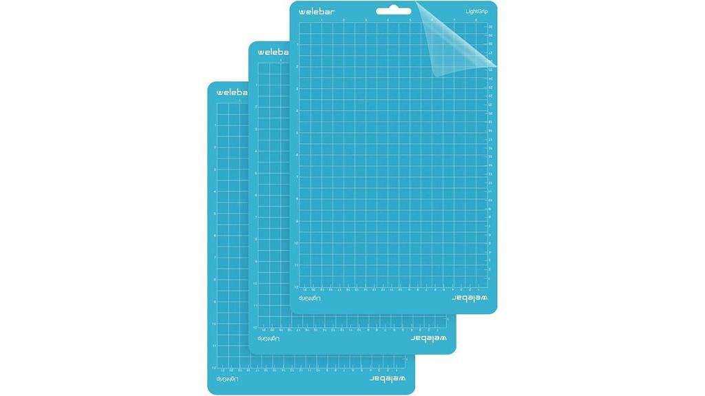 three pack cutting mats