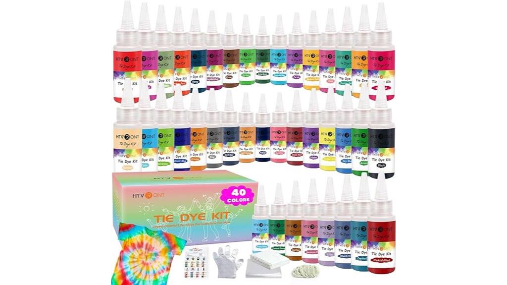 tie dye kit 40 colors