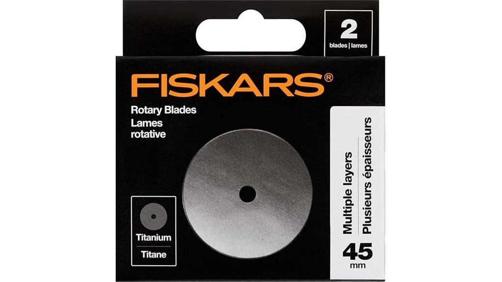 titanium rotary blades pack