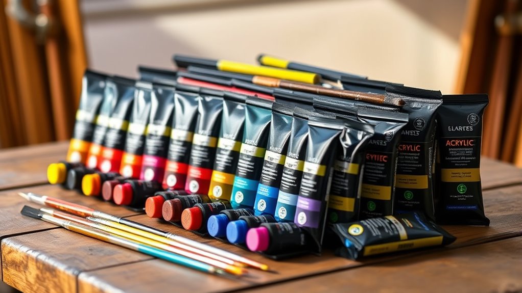 top acrylic paint sets