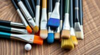 top acrylic paintbrush selections