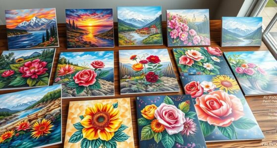 top adult paint by numbers kits