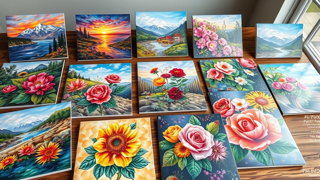 top adult paint by numbers kits