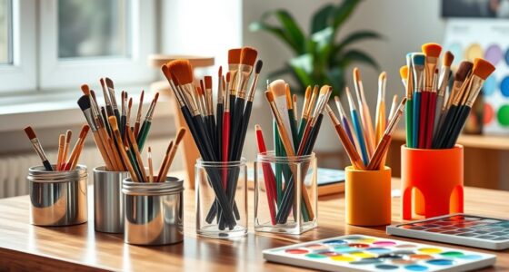 top brush storage solutions