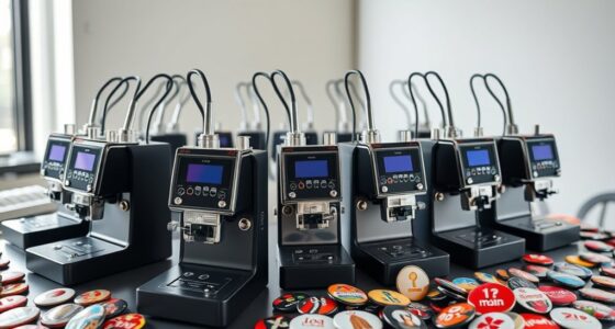 top button maker machines