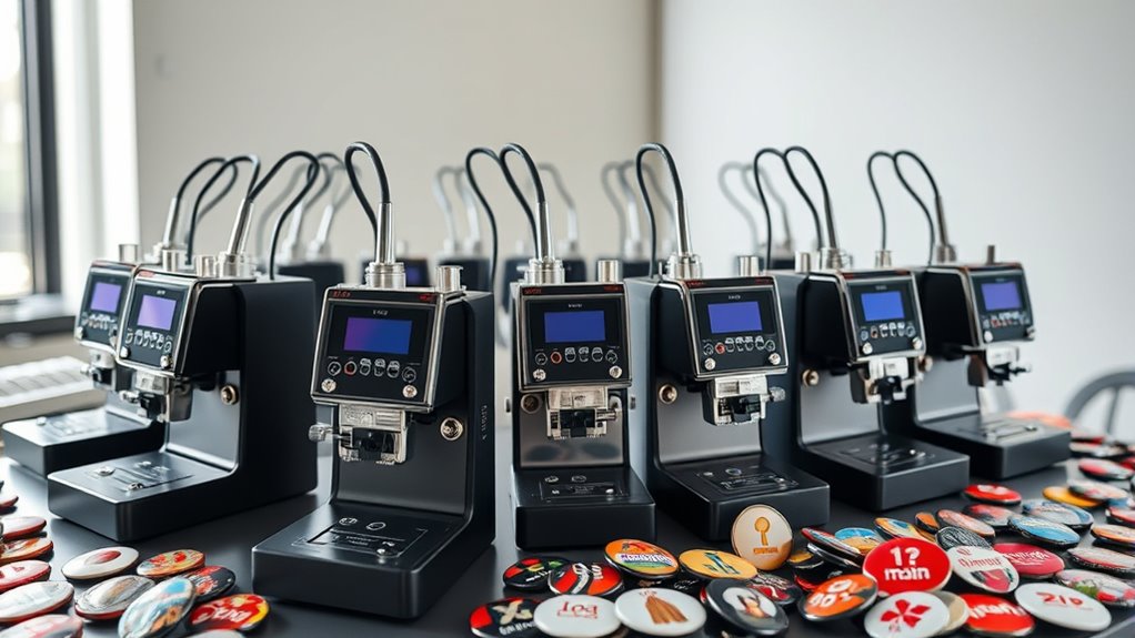 top button maker machines