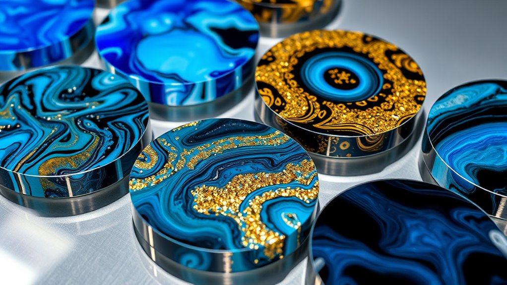 top coaster resin molds
