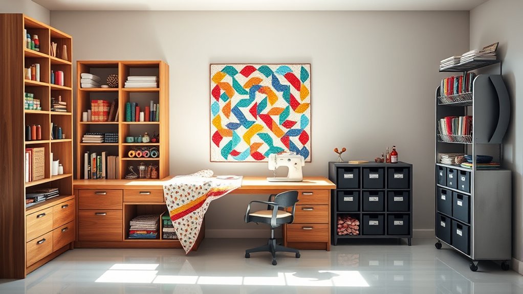 top craft desk storage ideas