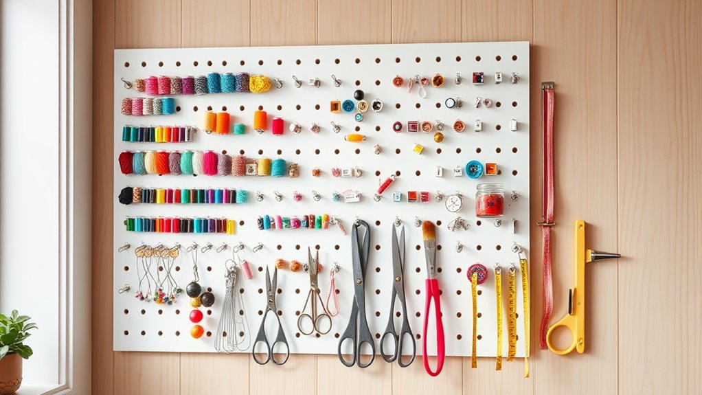 top craft pegboard accessories