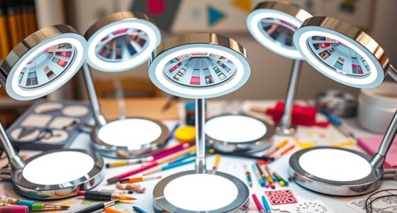 top crafting magnifying lamps