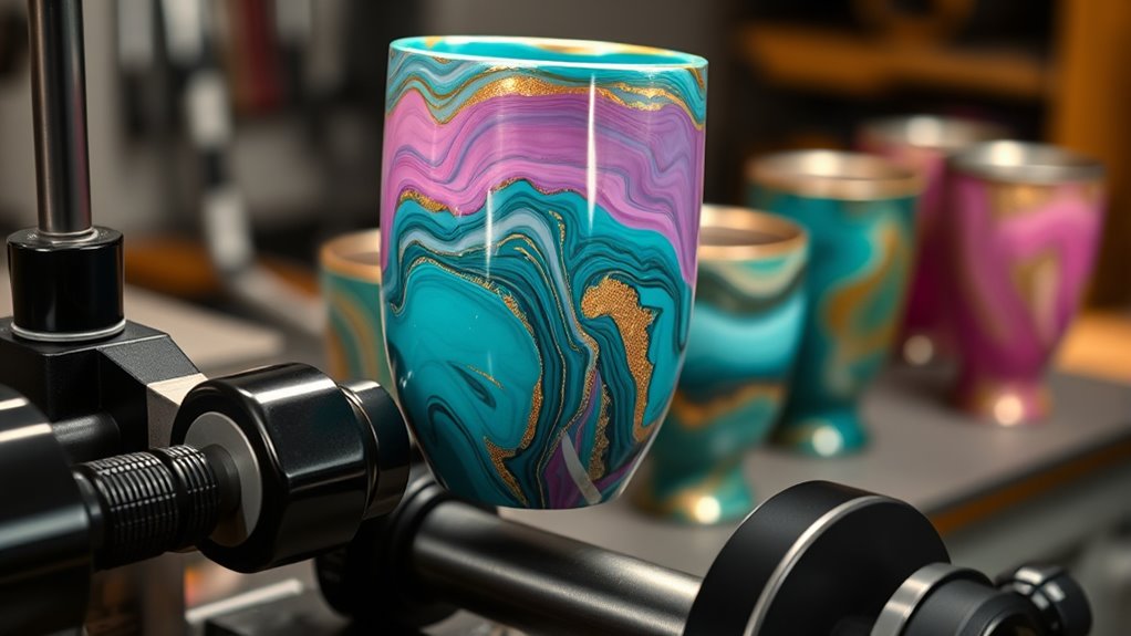 top cup turners for epoxy