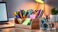 top desk organizer caddies