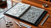 top die storage binder options