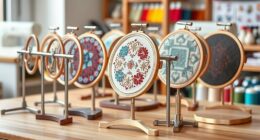 top embroidery hoop stands