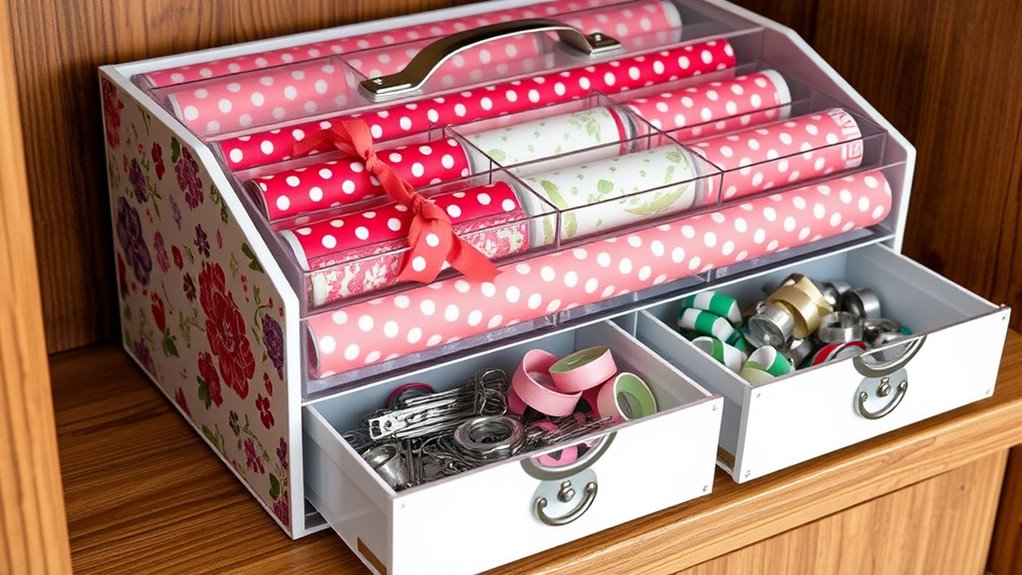 top gift wrap organizer options