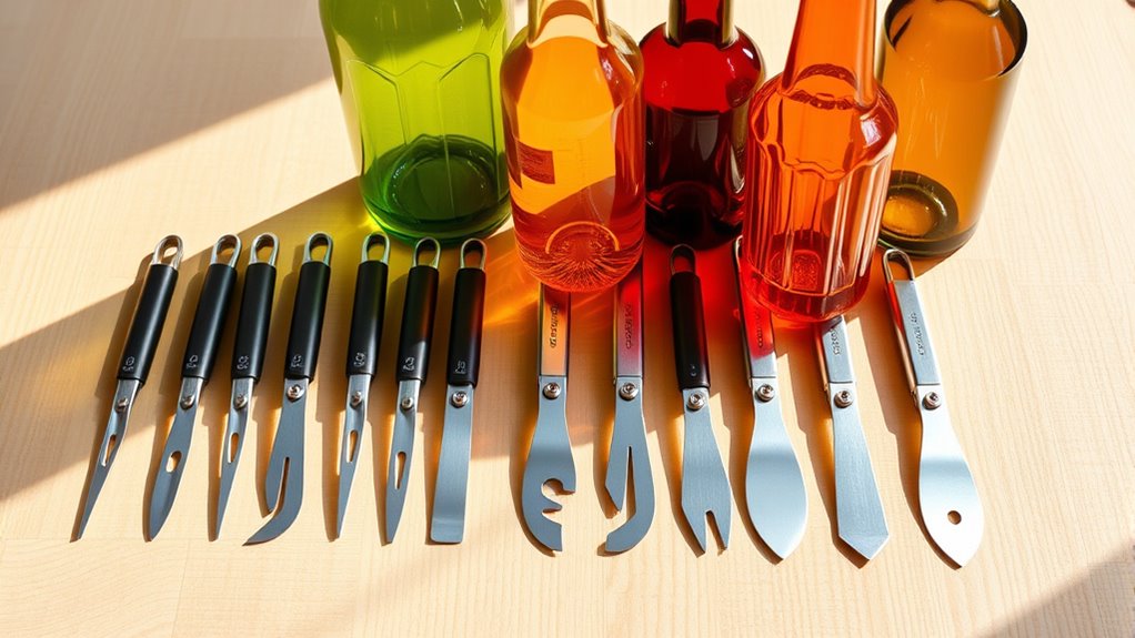 top glass bottle cutting kits