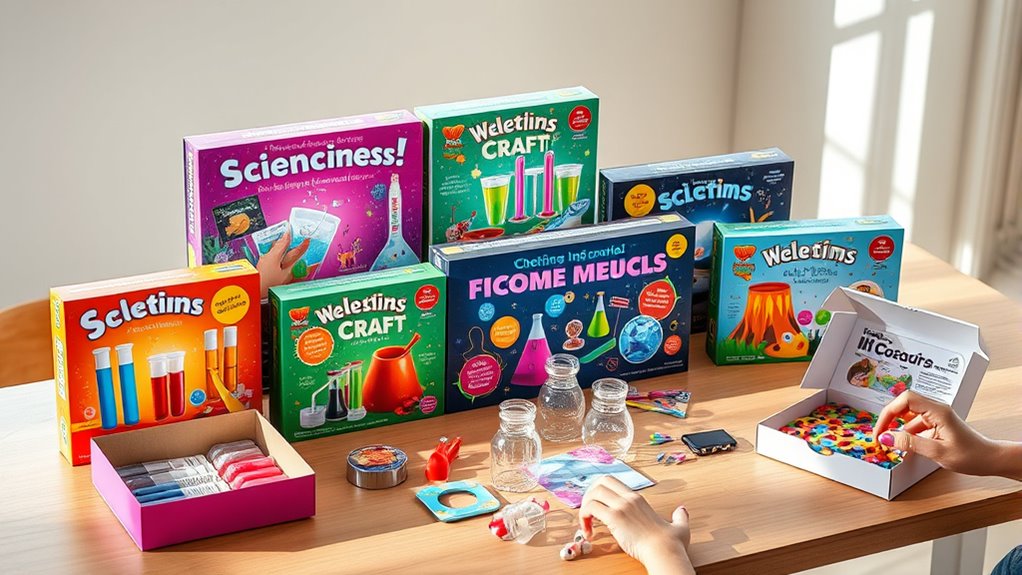 top science craft kits