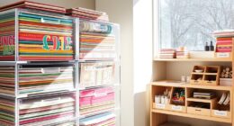 top scrapbook paper storage