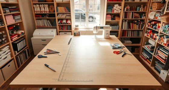top sewing cutting tables