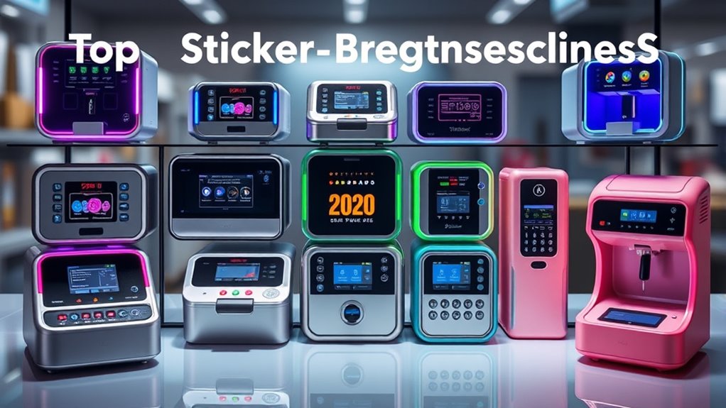 top sticker maker machines
