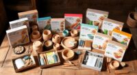 top wheel free pottery kits