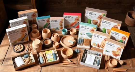 top wheel free pottery kits