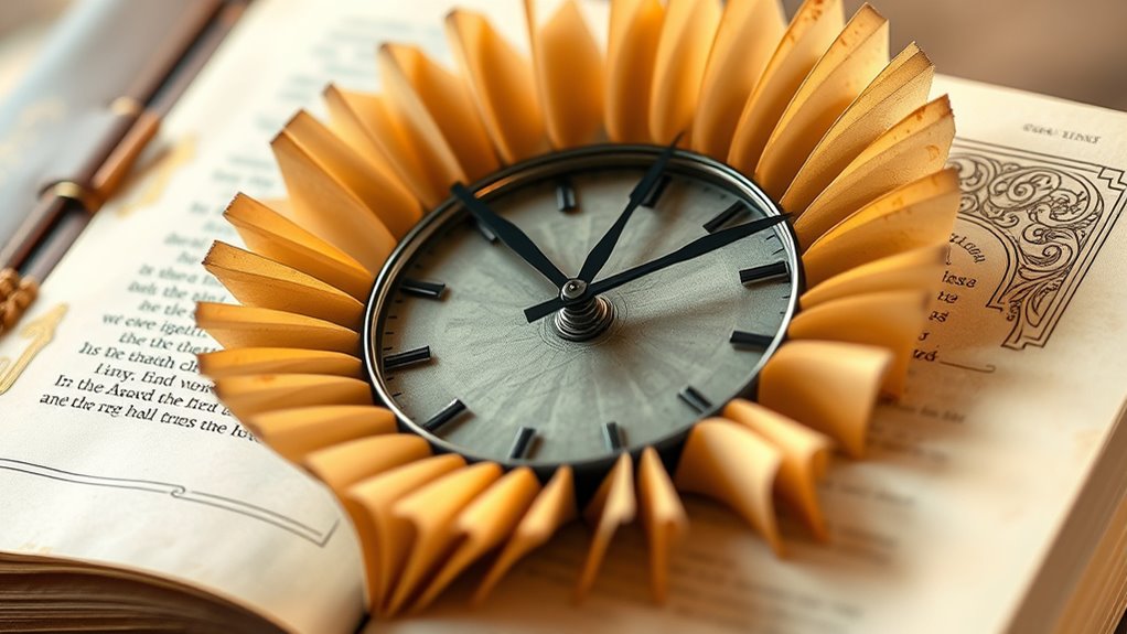 turn vintage book into clock