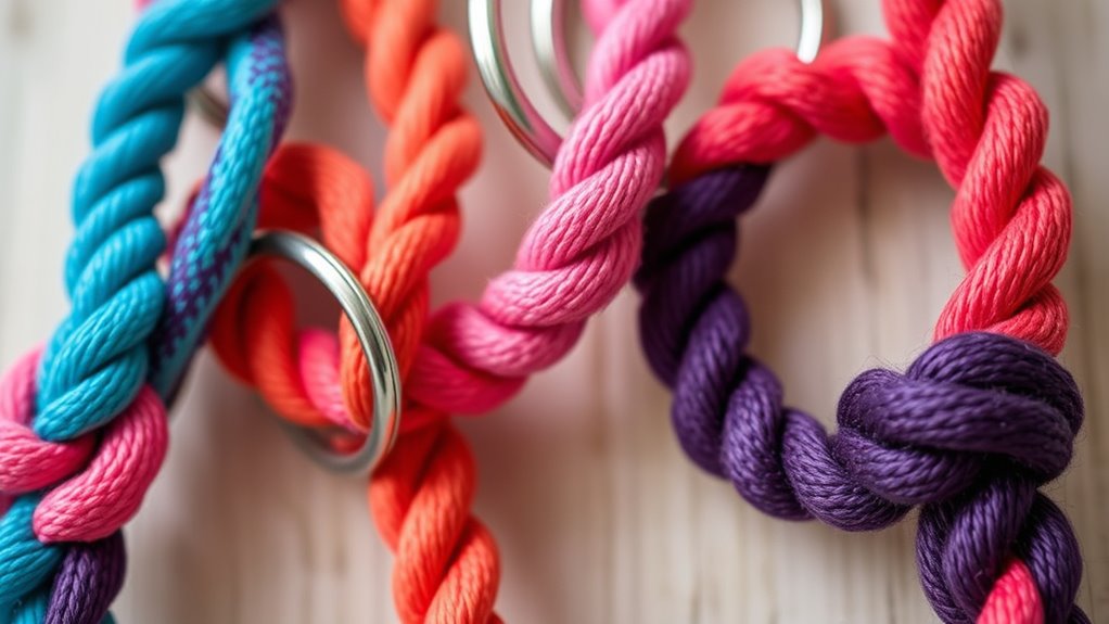 twisted colorful durable accessory